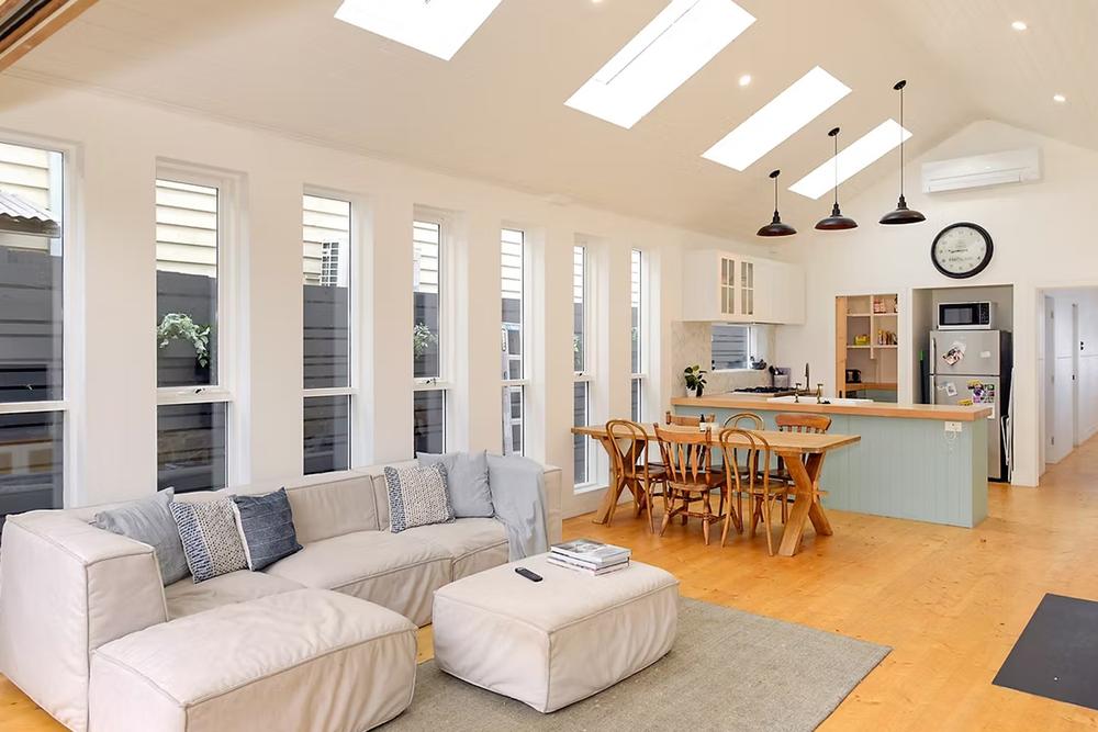 Open plan kitchen design — Melbourne home extension