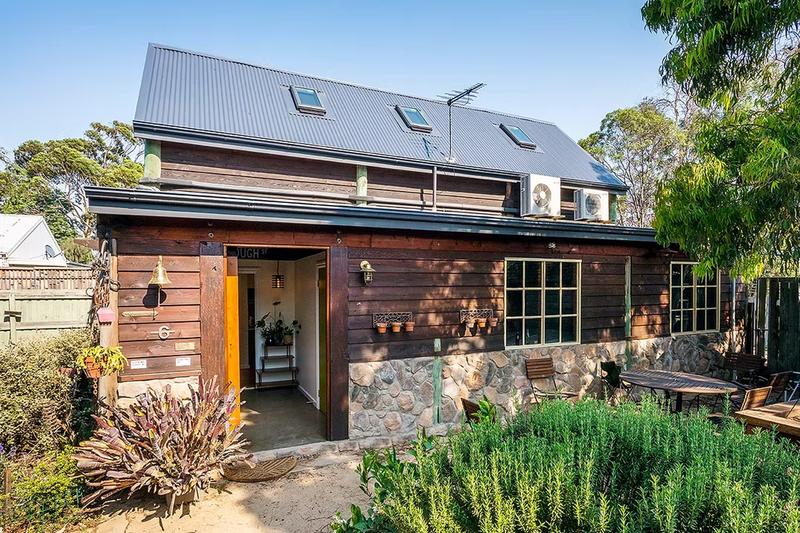 Entrance way to newly renovated garage