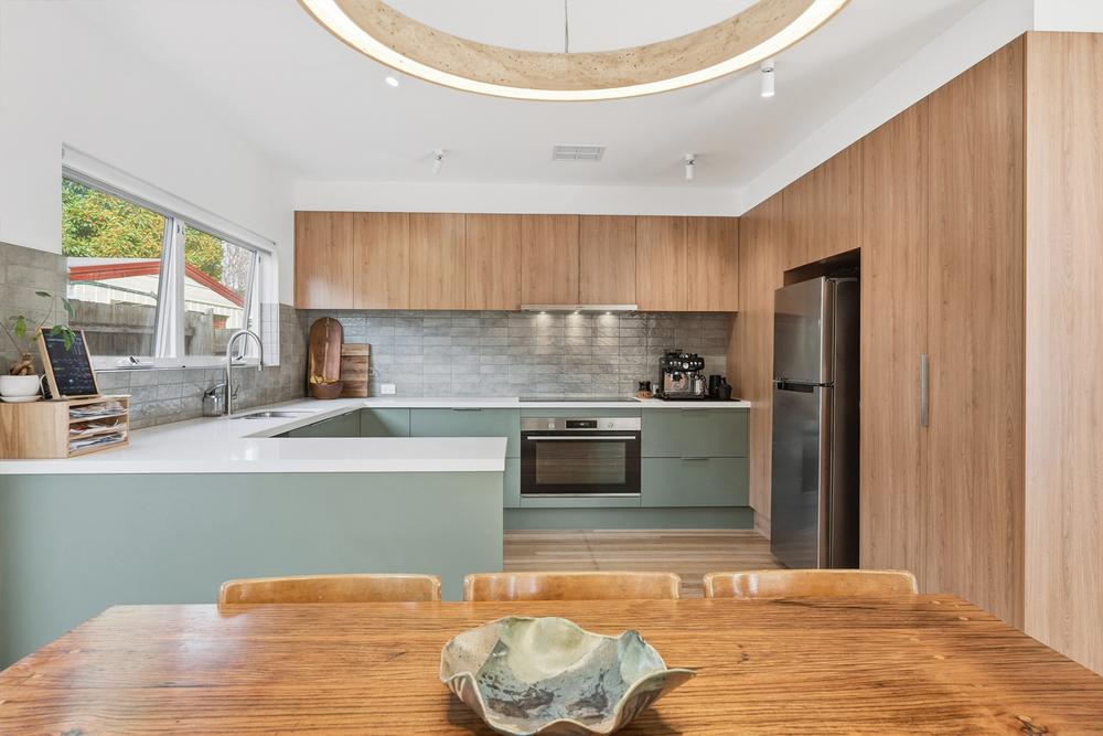 Renovated kitchen of older home in Seaholme