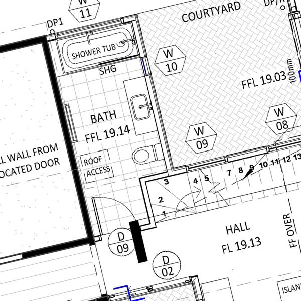 Building design plans