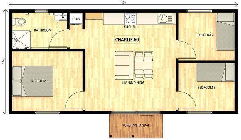 Charlie 60.1 Floorplan