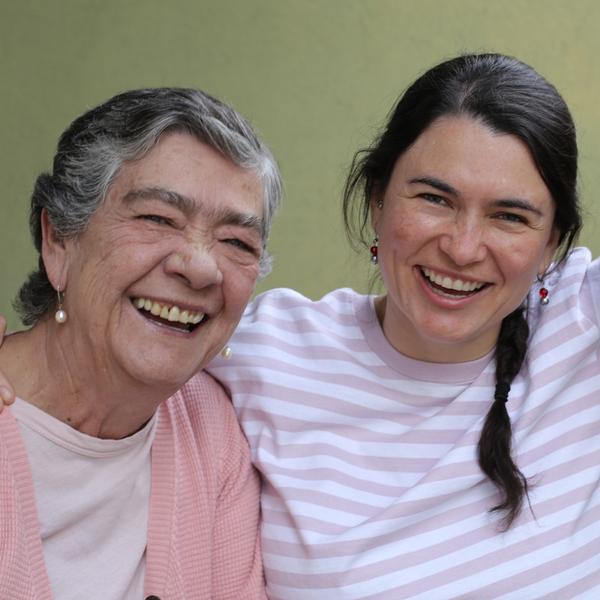 Granny living in granny flat