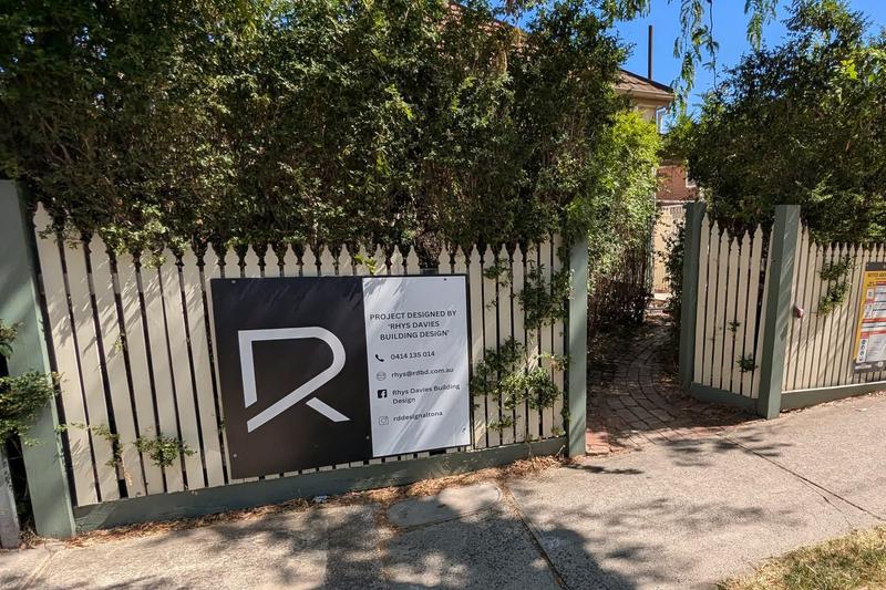 The outside of a RD Building Design project under construction