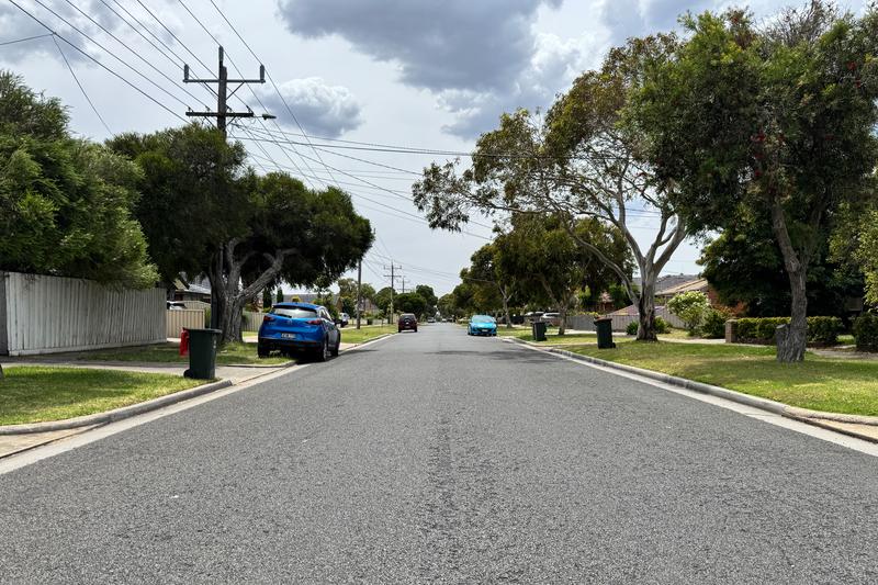 Street in Melbourne's western suburbs