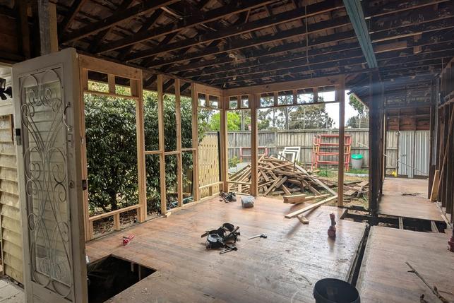 Renovation of an older home