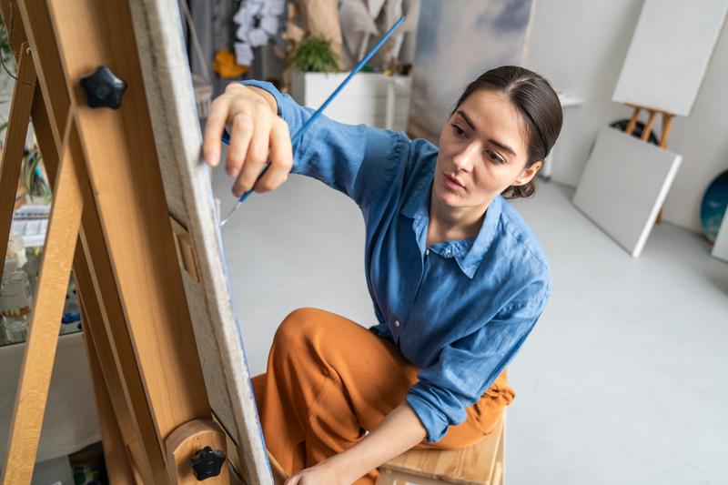 Painting in your She Shed