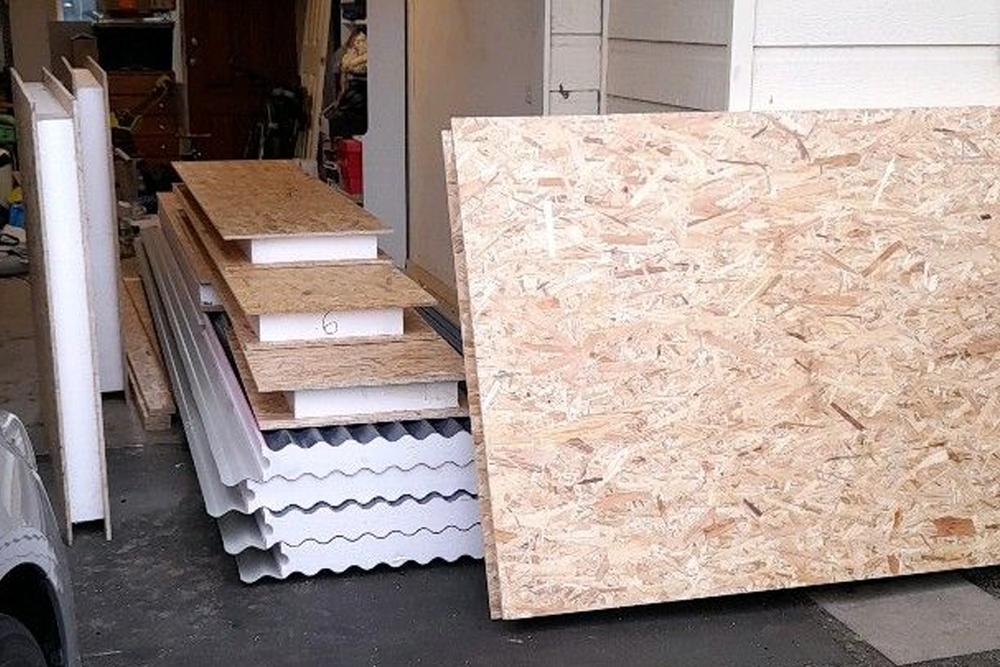 Delivery of prefabricated panels